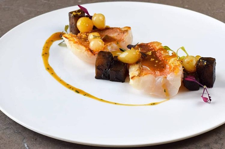 Plato estrella michelin